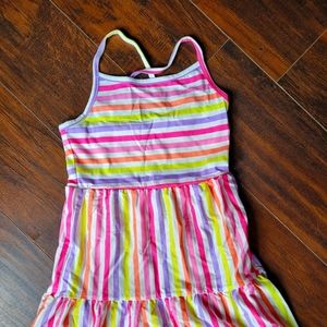 Girls 5/6 multi-colored sundress.